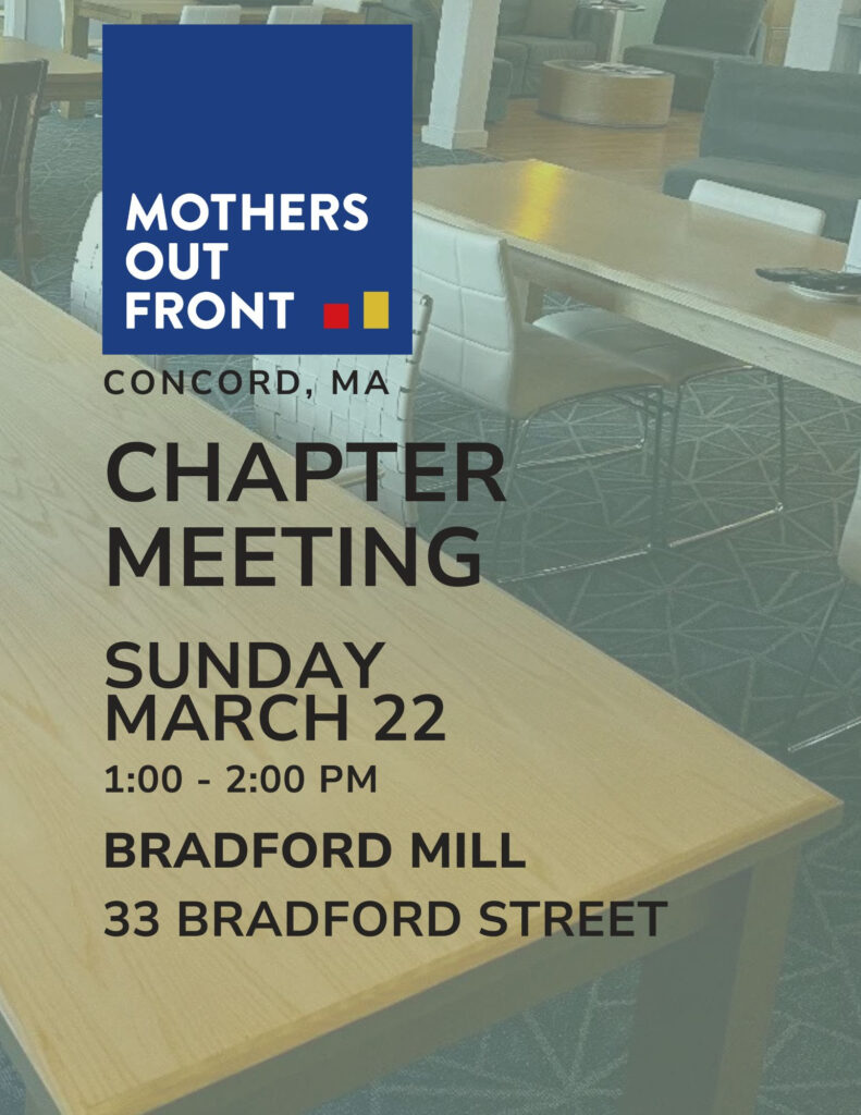 Mothers Out Front Chapter Meeting