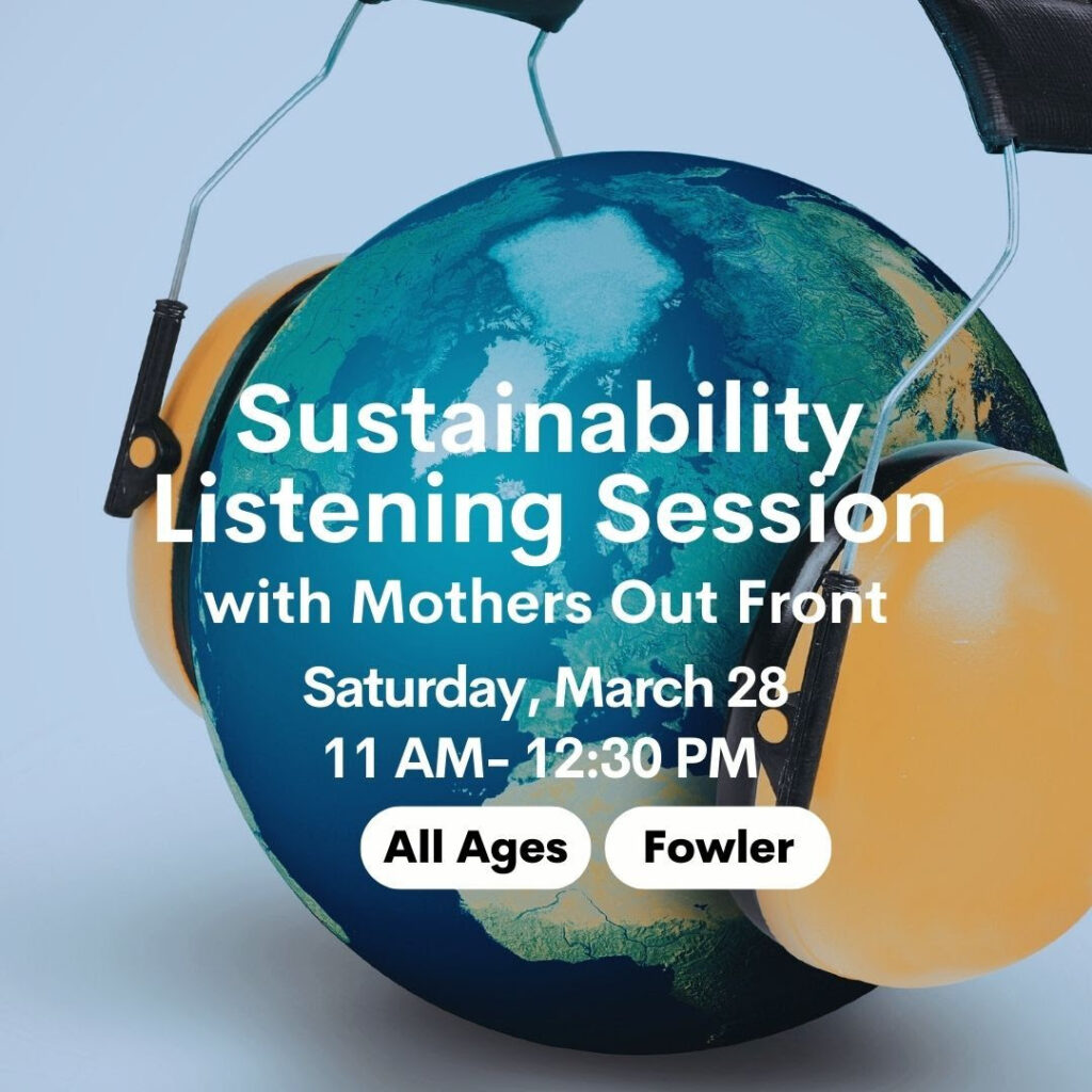 Sustainability Listening Session