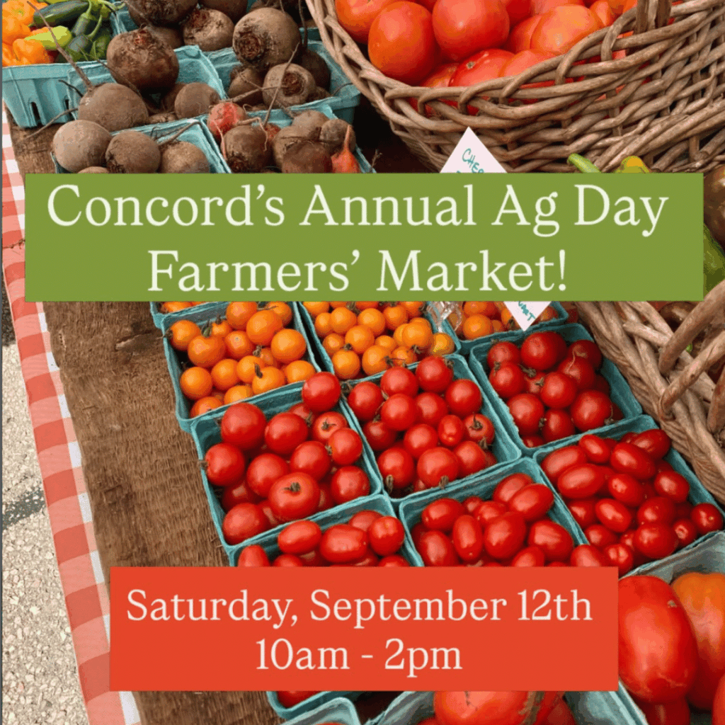 Concord’s Annual Ag Day Farmers Market